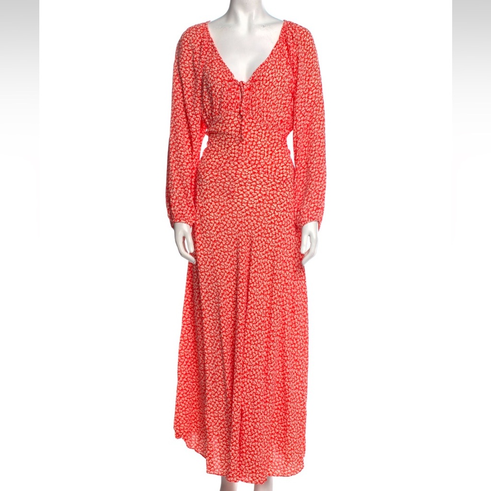 DOEN Ortensia Dress in Orange Hillside Bloom | Never Worn